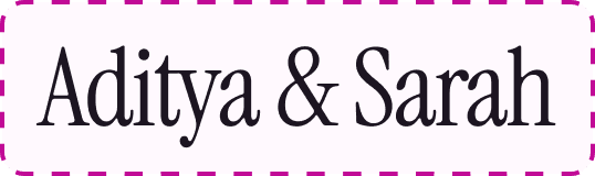 Aditya & Sarah